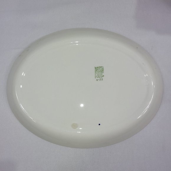 Weatherby Hanley Falcon Ware Vintage 12" Oval Platter Mallard Ducks England - Picture 3 of 3